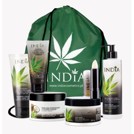 INDIA ZESTAW LATO 6 PRODUKTÓW + PLECAK/ WOREK 2023