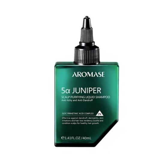 AROMASE 5α Juniper Scalp Purifying Liquid Shampoo 40 ml