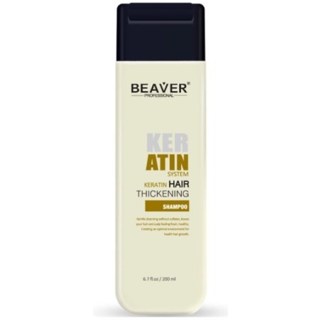 BEAVER KERATIN SYSTEM KERATYNOWA ODBUDOWA WŁOSÓW SZAMPON 200 ML